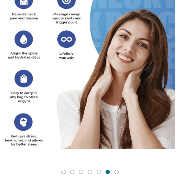 Neck Massager for Pain Relief Deep Tissue, Unique Massage Points - Picture 7 of 8